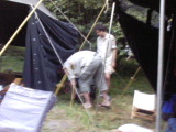 Ein Zelt ein Zelt