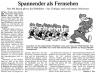 Zeitungsartikel Spannender als Fernsehen, WN 31.7.2007
